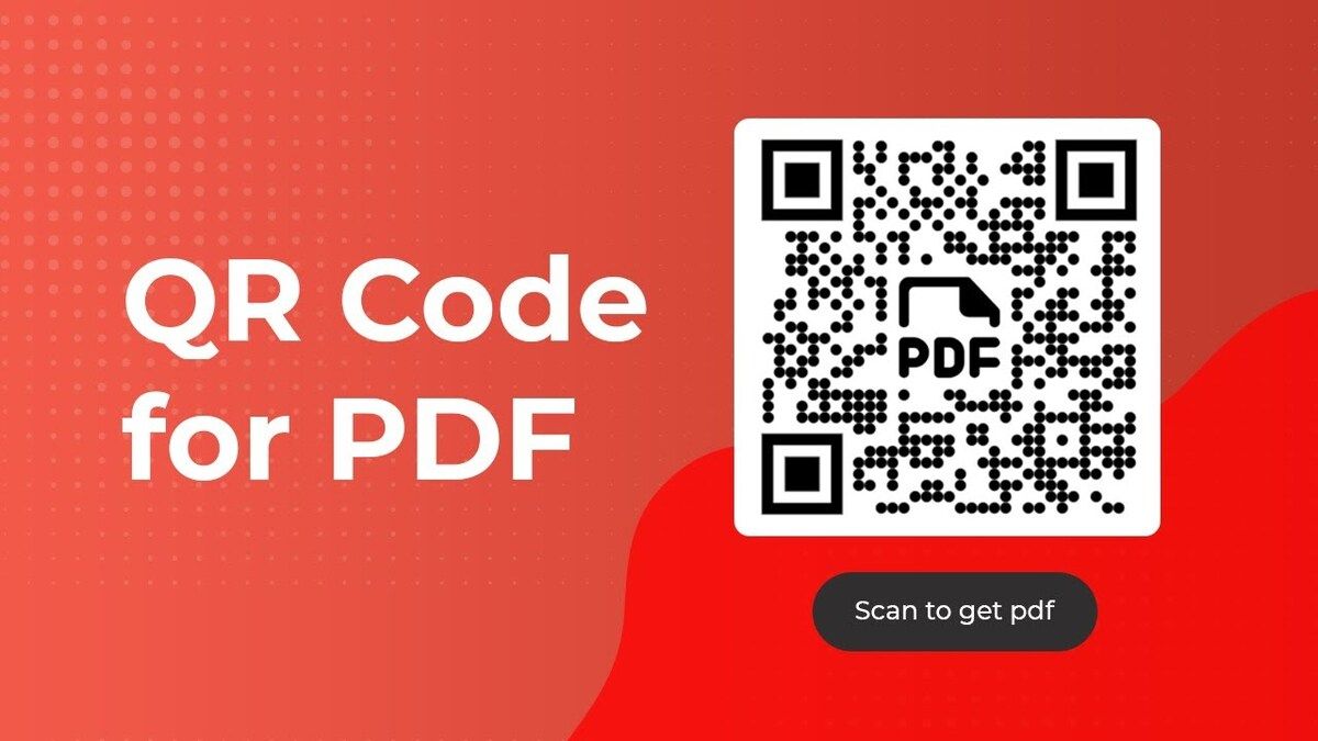 PDF QR codes eliminate printing costs and typing friction, though viewers require active internet access