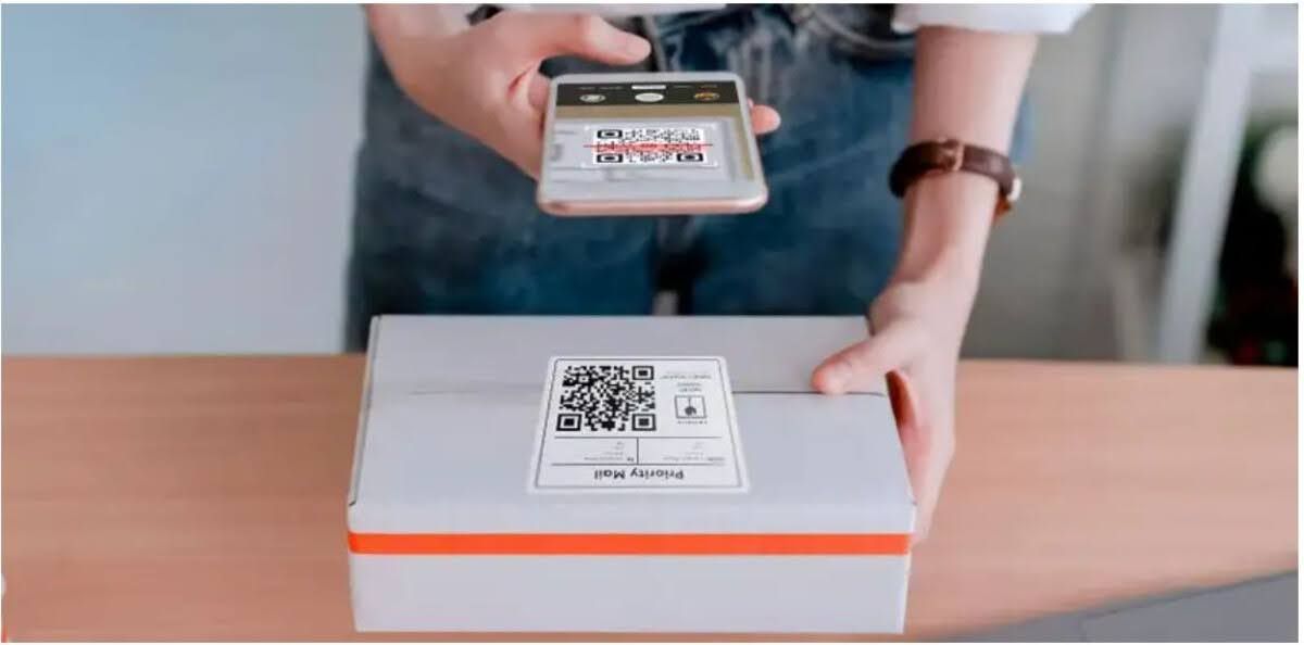 customized-qr-code-on-package-label